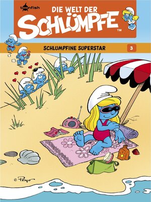 cover image of Die Welt der Schlümpfe 3. Schlumpfine Superstar